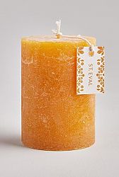 Amber, Folk Scented Scented Pillar Candle 4 x 3