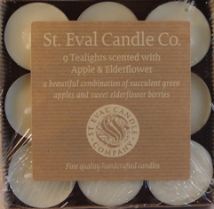 Apple & Elderflower Scented Tealights (9)