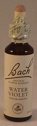 Bach Water Violet Flower Remedy (20ml)