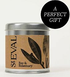 Bay & Rosemary Scented Candle in a Tin