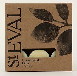 Grapefruit & Lime Scented Tealights (9) Two Packs