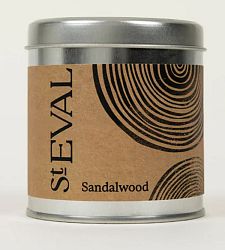 Sandalwood Scented Candle in a Tin