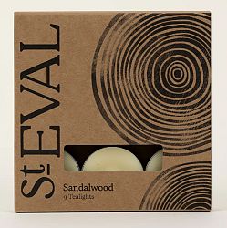 Sandalwood Scented Tealights (9) Two Packs