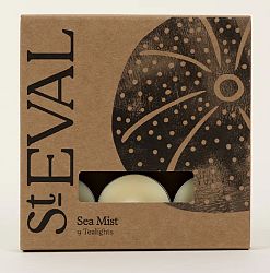 Sea Mist Scented Tealights (9) Two Packs