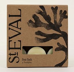 Sea Salt Scented Tealights (9) Two Packs