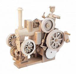 The Traction Engine Self Assembly Automaton Kit from Timberkits