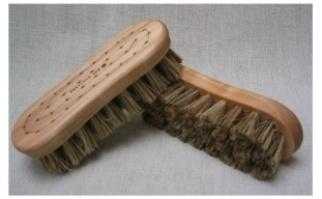 Vegetable Brush Birch wood Handle