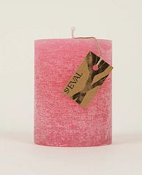 Wild Rhubarb Scented Scented Pillar Candle 4 x 3